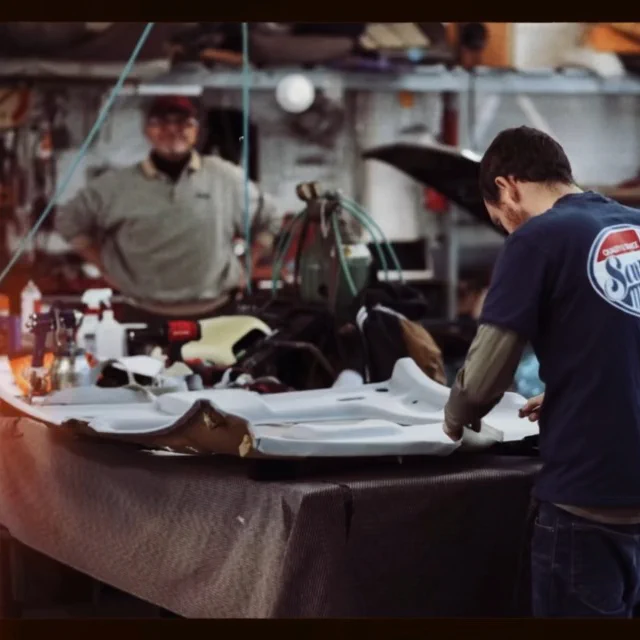 Hands-on expertise and care from the Sargent Upholstery crew, since 1935 👍